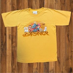 Vintage Disney Store Exclusive Yellow Character Tee – XS